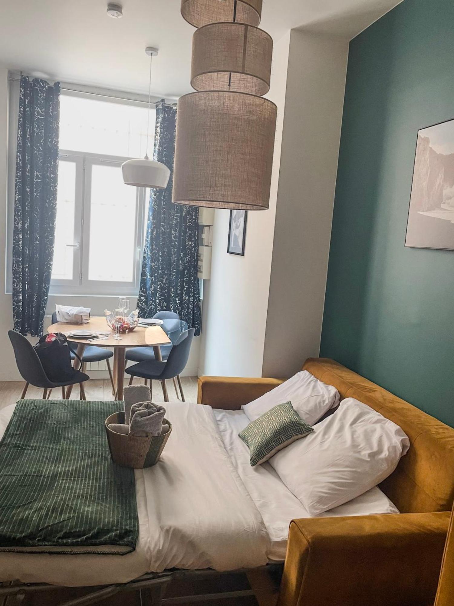 Apartamento L'oasis Rouennais - Hypercentre - Gare Rive Gauche