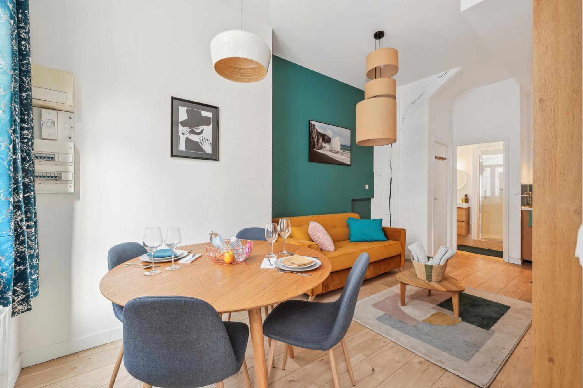 L'oasis Rouennais - Hypercentre - Gare Rive Gauche Apartment *